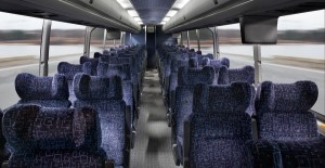 Travel in style in our comfortable Fox Motor Coaches! Silver Fox Motor Coach Interior